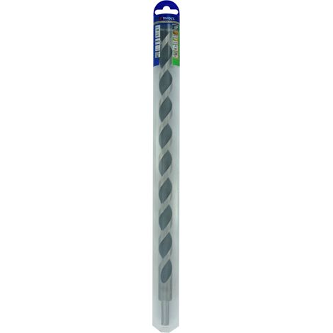 Tivoly • Ø: 18 / Foret bois 3 pointes L400mm -Queue cylindrique / L: 400