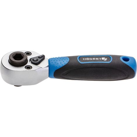 Högert Multifunktions-Werkzeug Mini-Bit-Ratsche HT1R391 1/4" Umschaltknarre (1/3)