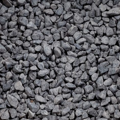 Galet Noir / Gris Qualité Supérieure - 16/25 mm - Sac 20 kg (0,3m²)