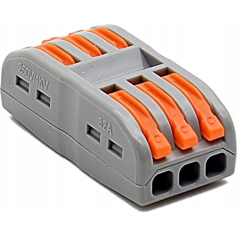 Schnellverbinder-Drahtverbinder 3x 0,08-4 mm² 1 Stück PCT-223