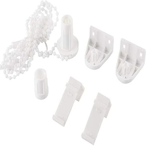 17-mm-Rollokopfsteuerung, Kugelrollokopf und Vorhangzubehör mit Kugelrollkette. (1/4)