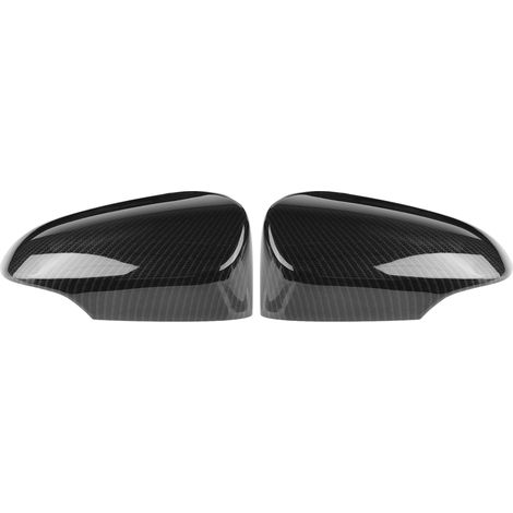 Außenspiegelgehäuse im Carbon-Look für Toyota C-HR, Paar Seitenspiegelkappen, schwarze Zierleiste, Autozubehör (1/5)