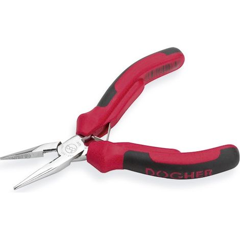 Mini pinces, pointes semi-rondes, CrV (125 mm)  DOGHER 227-125