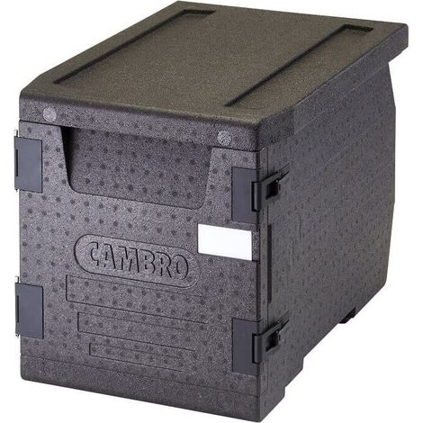 Cam GoBox à chargement frontal pour 3 bacs GN 1/1 - 64 x 44 x 47.5 cm - 53.5 x 33 x 37 cm - Cambro (1/3)