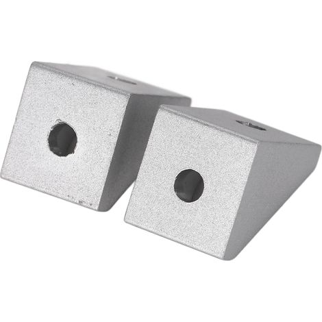Lot de 5 équerres renfort triangle aluminium 90° pour robot DIY modèle 3204-0001-0002 (1/5)