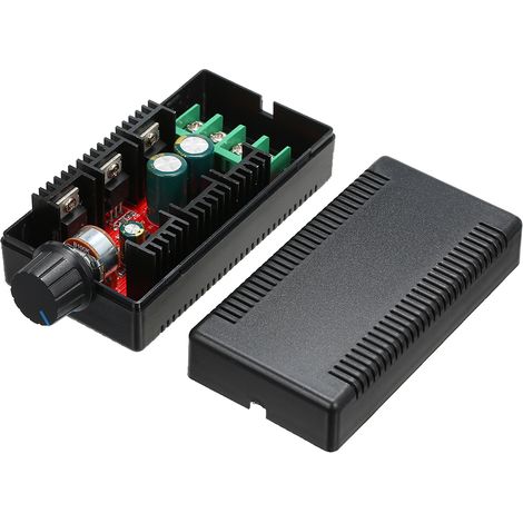 Contrôleur de vitesse pour moteur CC 9-50 V 2000 W 40 A PWM HOO avec interrupteur réglable (1/5)