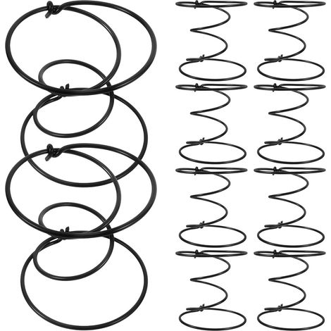 Réparation des Ressorts de canapé, réparation de canapé, 10pcs, Acier, Haute élasticité, Structure à Ressorts indépendants, pour Fauteuil et Chaise Longue, Usage Bureau et Maison (1/5)