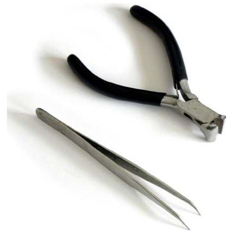 Lot de 2 Pinces, Pince à saisir, Tenaille, Petite Couper - (1/5)