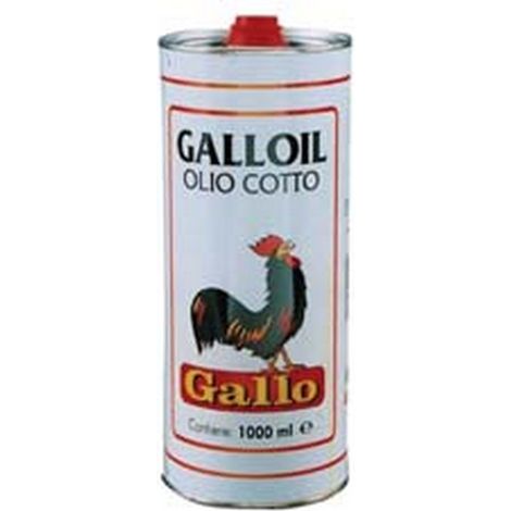 5PZ OLIO DI LINO COTTO - lt.1