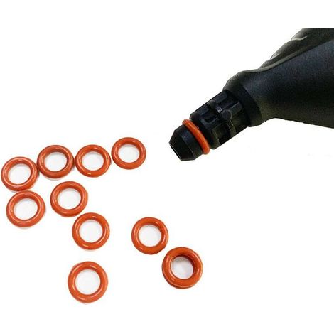 Joints Toriques en Caoutchouc, Lot de 10 Pièces de Rechange Rouges pour Nettoyeur Vapeur Karcher SC2 SC3 SC4 et SC5, Pour une Étanchéité et une Durabilité Optimales (1/4)