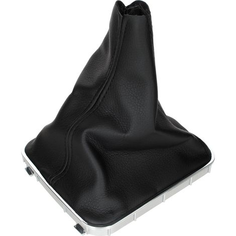 Funda de palanca de cambios Opel Zafira B 05-15 NEGRA + marco CROMADO PEQUE脩O (1/2)