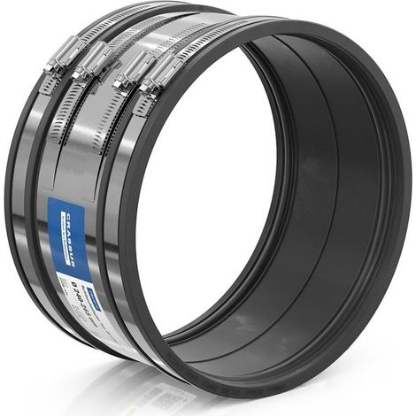 Adaptateur de tuyau CR type 2B CSC 265 (240-265 mm), jusqu'à 2,5 bar, EPDM / V2A