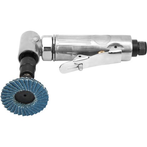 Outil de polissage et de meulage pneumatique à angle de courbure de 90° pour machine à graver avec disque émeri AG-315BS et connecteur japonais (1/5)