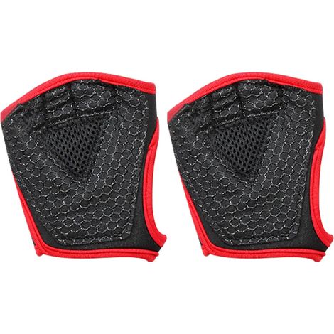 Gants de sport pour femmes, moufles respirantes pour l'haltérophilie, gants de gym demi-doigts, accessoires d'entraînement antidérapants, protection intégrale de la paume, résistants à la transpiratio (1/5)