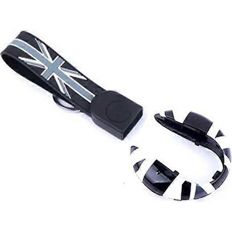 Étui de clé de voiture avec anneau porte-clés pour MINI Cooper JCW F54 F55 F56 F57 F60 Countryman - Décoration intérieure (1/5)