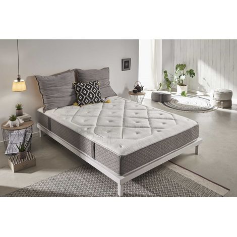 Colchón Viscoelástica Platinium Classic Viscoelástico Transpirable Ergonómico - 160x190 cm - Moonia