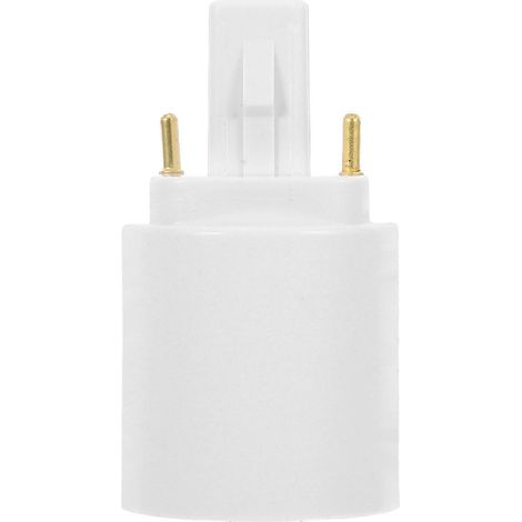 Adaptateur d'ampoule G23 vers E27 à deux broches, adaptateur de douille pour lampe, pièce de rechange, convertisseur d'ampoule pour la maison et le bureau. (1/5)