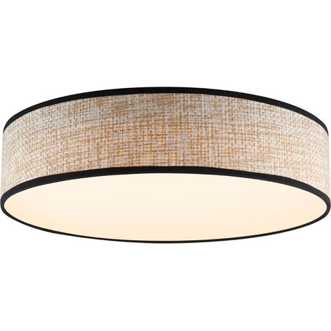 Plafonnier LED Fabi, marron clair, 65 W, 4300 lm, température de couleur