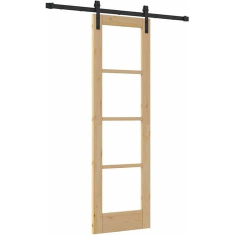Porte coulissante ORKDAL couleur naturelle 61 x 198,5 cm