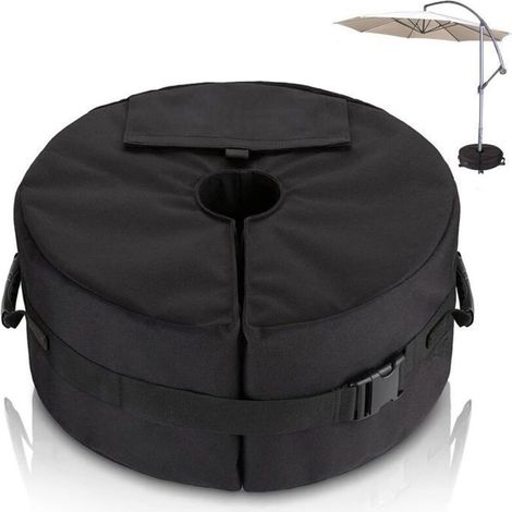 Sac de poids pour parasol - Diamètre réglable - Ouverture latérale - Jusqu'à 40 kg - Tissu Oxford 900D HBCL (1/4)
