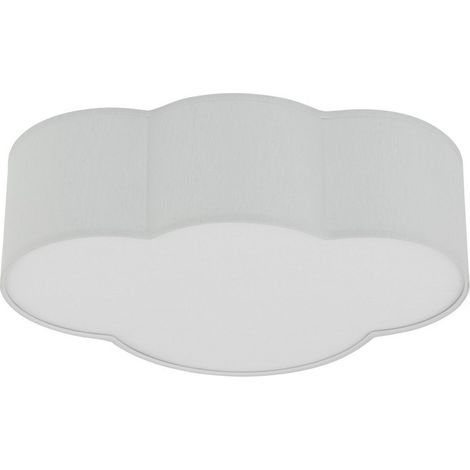 tk-lighting Plafonnier Nuage Gris 41 cm Moderne (1/5)