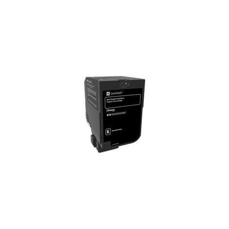 Lexmark CS720, CS725, CX725 Cartucho de toner negro Retornable