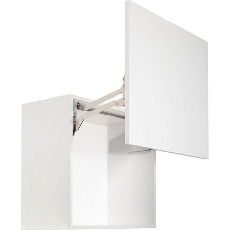 Ferrure de porte relevable freeslide – Hauteur D mini 343mm – Hauteur H 380 à 500mm – Poids 3,4 à 6,7kg – Réglage 3D – Kesseböhmer (1/5)