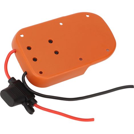 Adaptateur de batterie avec fusible, résistant à la corrosion, utilisation simple pour batterie Ridgid 18 V (1/5)