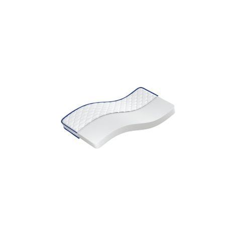 Matelas en mousse à mémoire de forme blanc 90x190x17 (1/5)