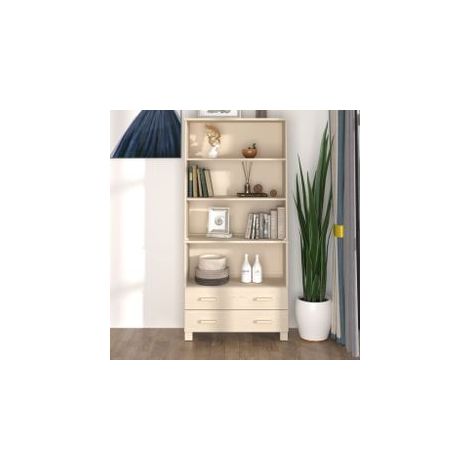 Buffet HAMAR Bois massif de pin Marron miel (1/5)