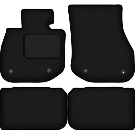 Tapis de sol en velours noir pour : BMW iX1 crossover (2022-) (1/4)