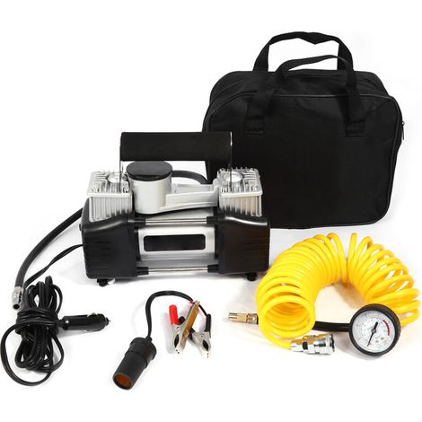 Nouveau Pompe de compresseur d'air robuste 12V 150 PSI, gonfleur de pneus de Van de voiture électrique (1/5)