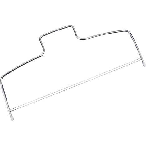 Niveleur à gâteau en acier inoxydable à 8 niveaux, coupe-gâteaux réglable avec fil détachable, outil de pâtisserie à deux fils (1/5)