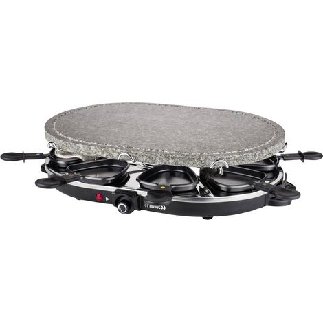 PRINCESS 162720 Appareil a raclette 8 personnes - Noir (1/4)