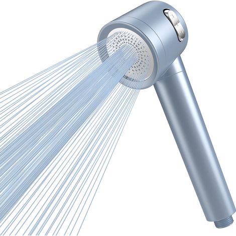Pommeau de Douche Avec Filtre Haute Pression avec Filtre à 15 étapes Tuyau de 1,5 M 3 Modes de PulvéRisation, Pommeau de Douche Anti-Calcaire économiseur d'eau pour éliminer le Chlore Résiduel (1/5)
