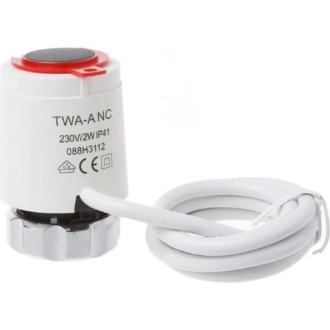 Actuador Danfoss de 100V-240V CA, modelo doméstico, actuador eléctrico, termostato de calefacción por suelo radiante, divisor inteligente (1/5)