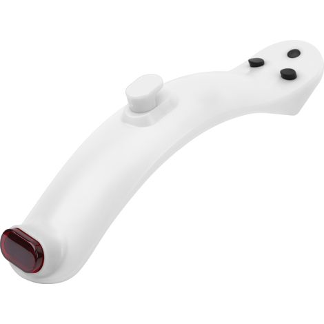 Protection de Garde-Boue Arrière pour Scooter Électrique Xiaomi M365/Pro - Kit de Fixation avec Vis et Bouchons en Silicone (Couleur Blanc) (1/5)