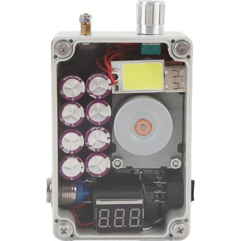 Générateur à Manivelle, 6 V 8 Condensateur Sortie USB Groupe Électrogène Portable pour Camping en Plein Air, Charge de Téléphone Portable (1/5)