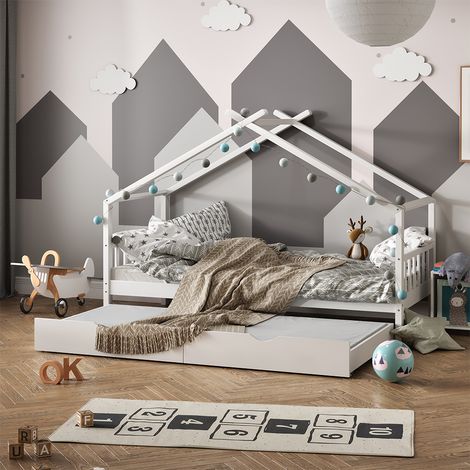 Materasso per bambini , Bianco, 90 x 190 cm Grado di durezza H2, Vitalispa