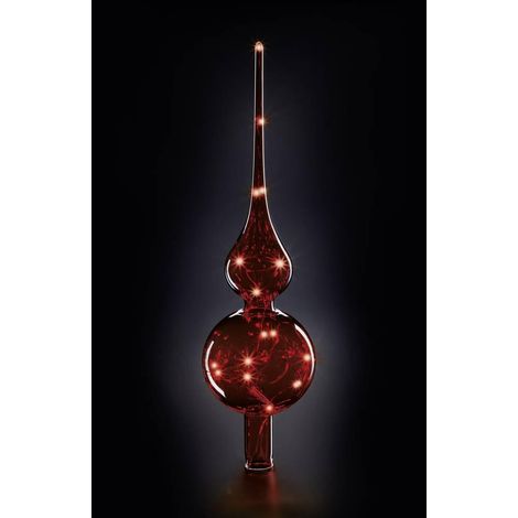 Krinner Punta roja con LED para árbol de Navidad