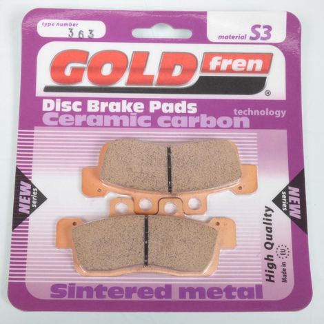 bremsbelag gold fren für roller yamaha 125 ncx l cygnus x (1/2)