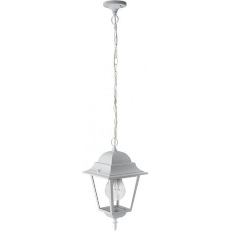 FABRILAMP Ciondolo bianco per esterni de Alluminio modello SPICA Ip44