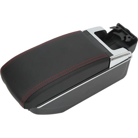 Console central accoudoir boîte 7 ports USB double couche confortable remplacement Ford Fiesta 2008-2018 (1/5)