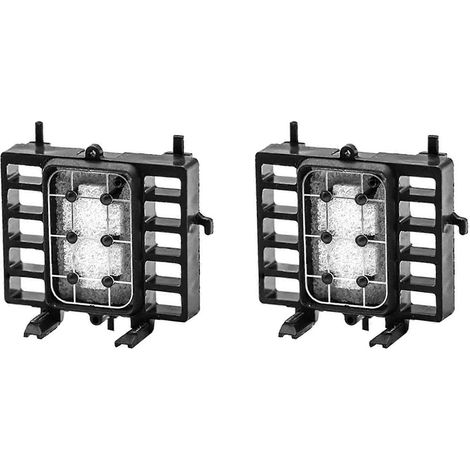 2 bouchons de tampon d'encre L1800 1390 pour imprimante Epson R1390 R1400 R1430 L1800 1500W - Station de nettoyage de tête d'impression
