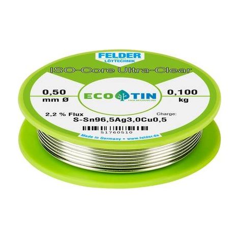 Felder Hilo de soldadura Ultra Clear transparente 0,5 mm