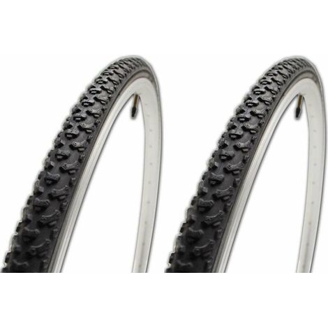 2x Pneu vélo gravel cyclocross 700x28C 28 x 1 5/8 x 1 1/8 S-155 ETRTO 28-622 école de cyclisme cross 700 x 28c