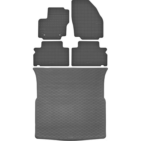 Juego de alfombrillas de goma para coche y maletero para Ford S-Max I VAN (2006-2015) (1/5)