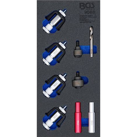 Insert de Servante d Atelier 1/3 - Kit d'Outils Montage Support Capteurs Stationnement - Pratique et Complet - D-Work