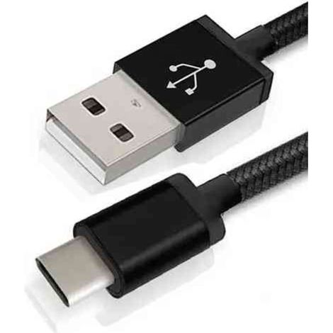 CAVO DATI E RICARICA TC-170 USB TYPE-C 3A QUICK NERO