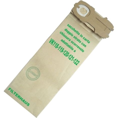 Caja de 8 bolsas compatibles VK120 VORWERK